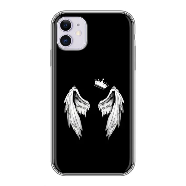 Чехол с рисунком «Крылья и корона» для iPhone 11 Чехол с рисунком «Крылья и корона» для iPhone 11