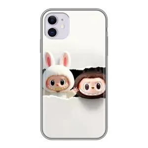 Чохол з принтом Лабубу для iPhone 11 (Фігурки Labubu)