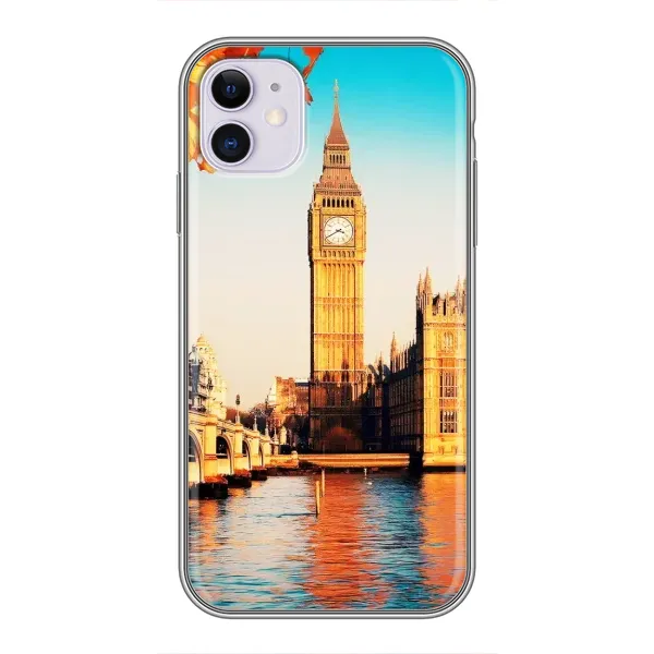 Чохол з малюнком «Літній Лондон» для iPhone 11 Чохол з малюнком «Літній Лондон» для iPhone 11