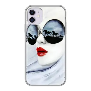 Чохол з картинкою Модні Дівчата iPhone 11 (Любителька коней)