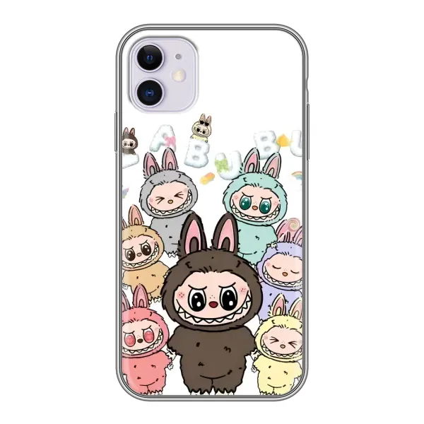 Чохол з малюнком «Маленькі Лабубу» для iPhone 11 Чохол з малюнком «Маленькі Лабубу» для iPhone 11