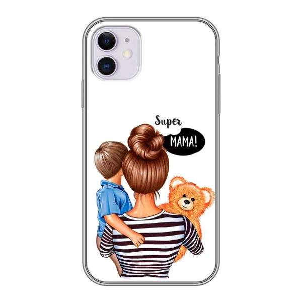 Чохол з малюнком «Мама і син» для iPhone 11 Чохол з малюнком «Мама і син» для iPhone 11