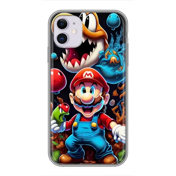 Чехол с рисунком «Марио» для iPhone 11 Чехол с рисунком «Марио» для iPhone 11
