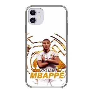 Чехол (TPU) с Футболистом на iPhone 11 (Мбаппе Реал)