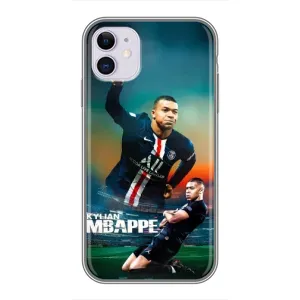 Чехол (TPU) с Футболистом на iPhone 11 (MBAPPE)