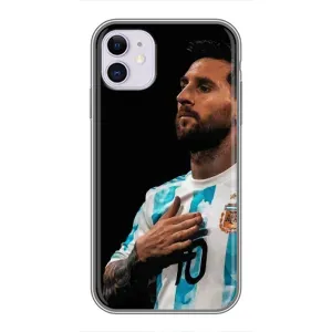 Чехлы Лео Месси Аргентина для iPhone 11 (Месси Капитан)
