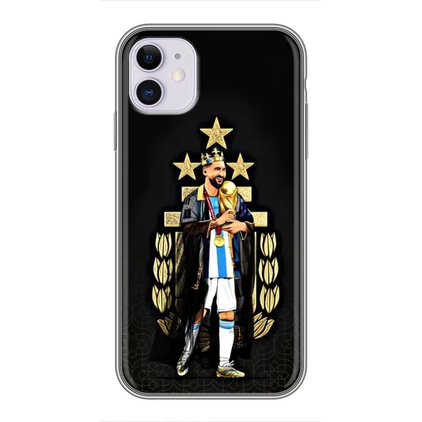 Чехол с рисунком «Месси король» для iPhone 11 Чехол с рисунком «Месси король» для iPhone 11