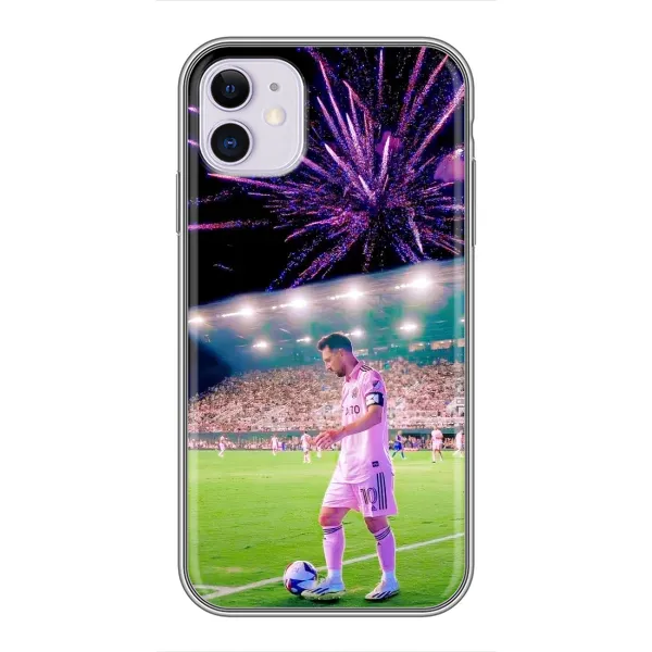 Чехол с рисунком «Месси в Майами» для iPhone 11