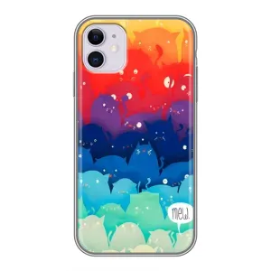 Силіконовий чохол з котиком для iPhone 11 (Mew)