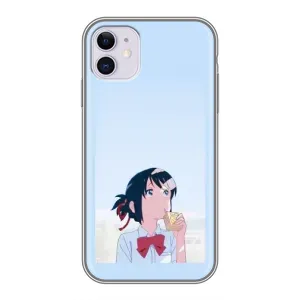 Чехол с персонажами АНИМЕ на iPhone 11 (Мицуха)