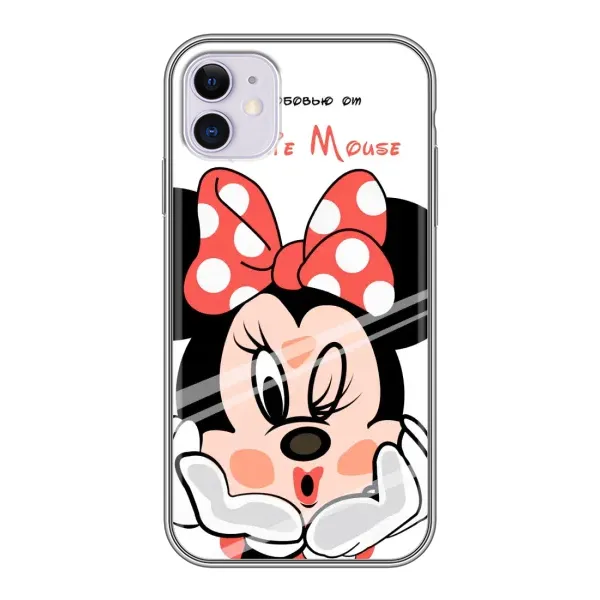 Чехол с рисунком «Minni Mouse» для iPhone 11 Чехол с рисунком «Minni Mouse» для iPhone 11