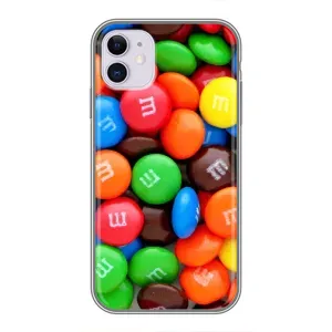 Чохол з зображенням смачної їжі для iPhone 11 (Різнокольорові M&M'S)