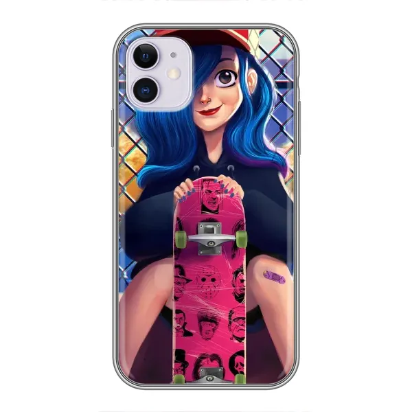 Чехол с рисунком «Модная девушка» для iPhone 11 Чехол с рисунком «Модная девушка» для iPhone 11
