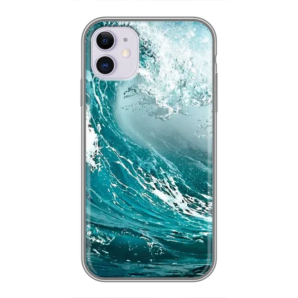 Чехол с рисунком «Морская волна» для iPhone 11 Чехол с рисунком «Морская волна» для iPhone 11