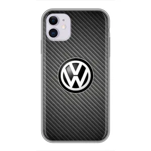 Чехол "Фольксваген" для iPhone 11 (На карбоне)