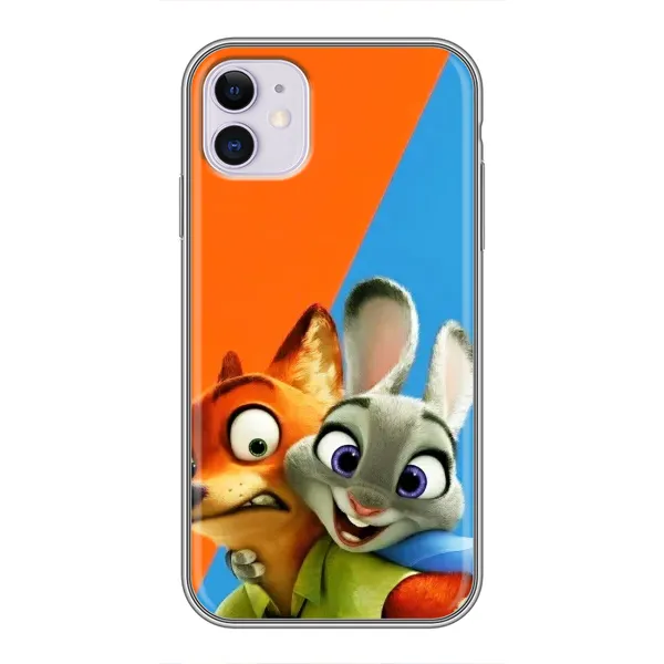 Чехол с рисунком «Ник и Хопс» для iPhone 11 Чехол с рисунком «Ник и Хопс» для iPhone 11