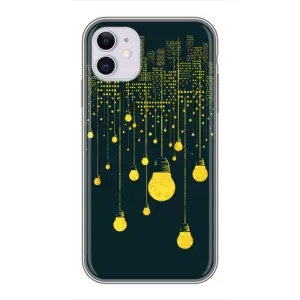 Силиконовые Чехлы Любимому человеку для iPhone 11 (Ночной город)