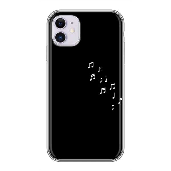 Чехол с рисунком «Ноты» для iPhone 11 Чехол с рисунком «Ноты» для iPhone 11