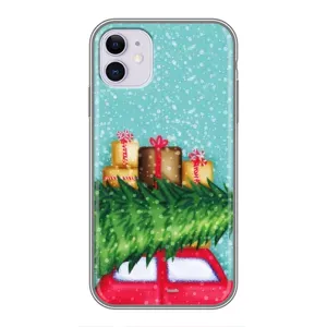 Чехол Новогодняя Елка на iPhone 11 (Новогодние подарки)