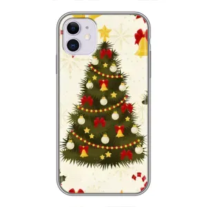 Чехол Новогодняя Елка на iPhone 11 (Новогодний принт)