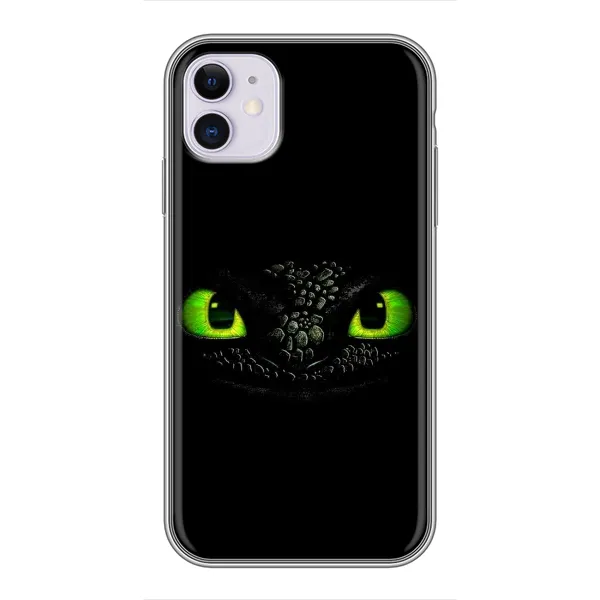 Чехол с рисунком «Глаза Беззубика» для iPhone 11 Чехол с рисунком «Глаза Беззубика» для iPhone 11