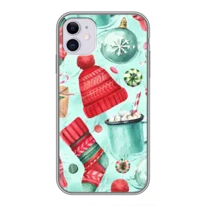 Чехол Санта Клаус для iPhone 11 (Одежда)