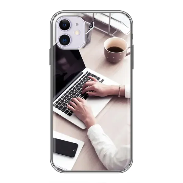 Чехол с рисунком «Офисный работник» для iPhone 11 Чехол с рисунком «Офисный работник» для iPhone 11
