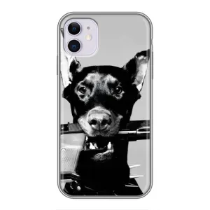 Чохол ДОБЕРМАН для iPhone 11 (Небезпечний доберман)