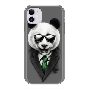 Чохли з Пандами на iPhone 11 (Панда в окулярах)