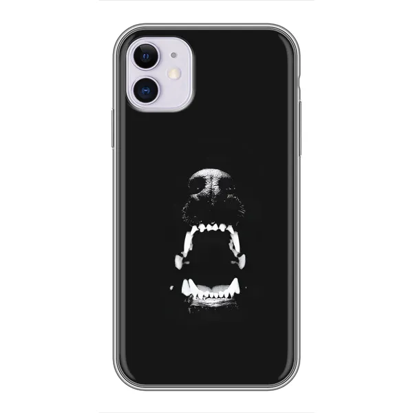 Чехол с рисунком «Пасть добермана» для iPhone 11