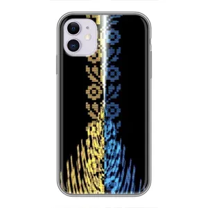 Силіконовый Чохол на iPhone 11 (Патріотична вишиванка)