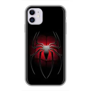Чехол Супергерой Человека Паука на iPhone 11 (Паук)