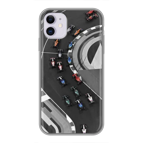 Чехол с рисунком «Гонки ф1» для iPhone 11 Чехол с рисунком «Гонки ф1» для iPhone 11