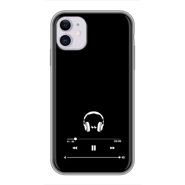 Чехол с рисунком «Плеер» для iPhone 11 Чехол с рисунком «Плеер» для iPhone 11