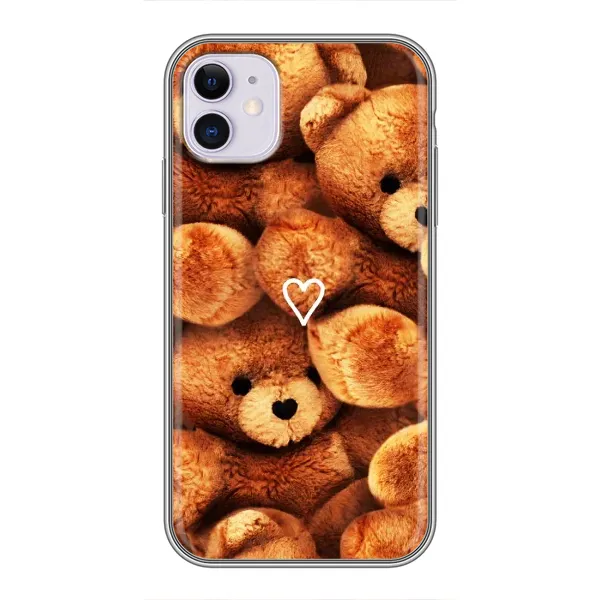 Чехол с рисунком «Плюшевый медвеженок» для iPhone 11 Чехол с рисунком «Плюшевый медвеженок» для iPhone 11