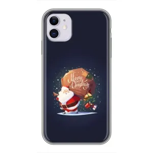 Чехол Санта Клаус для iPhone 11 (Подарки от Санты)