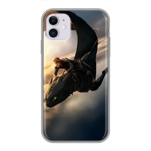 Чехол с рисунком «Полет Беззубика» для iPhone 11 Чехол с рисунком «Полет Беззубика» для iPhone 11