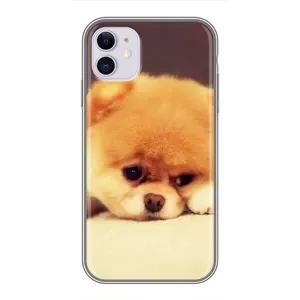 Чохол (ТПУ) Милі песики для iPhone 11 (Померанский шпіц)