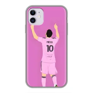 Чехлы Лео Месси в Майами на iPhone 11 (Празднование Месси)