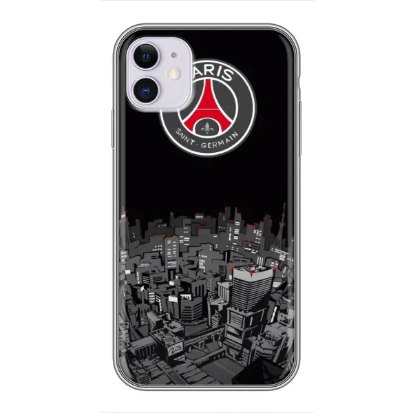 Чехол с рисунком «PSG» для iPhone 11