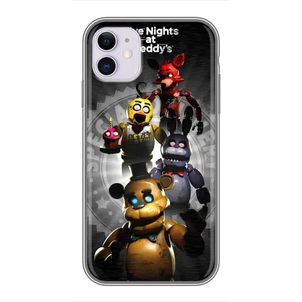 Чехол с рисунком «Пять ночей» для iPhone 11 Чехол с рисунком «Пять ночей» для iPhone 11