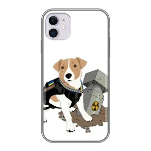 Чохол з принтом Песика Патрон для iPhone 11 (Пес Патрон з ракетою)