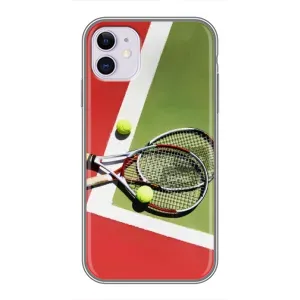 Чохли з прінтом Спортивна тематика для iPhone 11 (Ракетки теніс)
