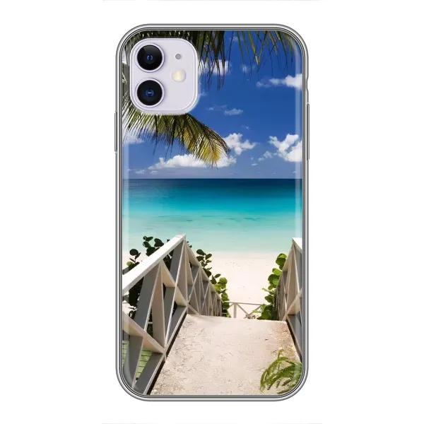 Чехол с рисунком «Рай» для iPhone 11 Чехол с рисунком «Рай» для iPhone 11