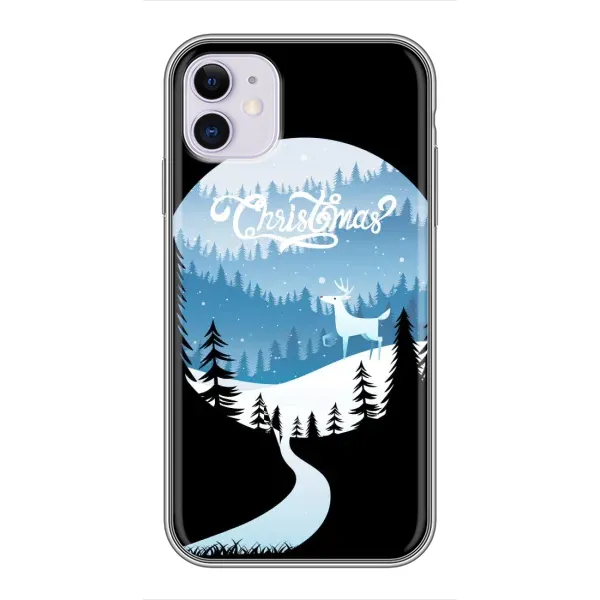 Чехол с рисунком «Рождественский Олень» для iPhone 11 Чехол с рисунком «Рождественский Олень» для iPhone 11