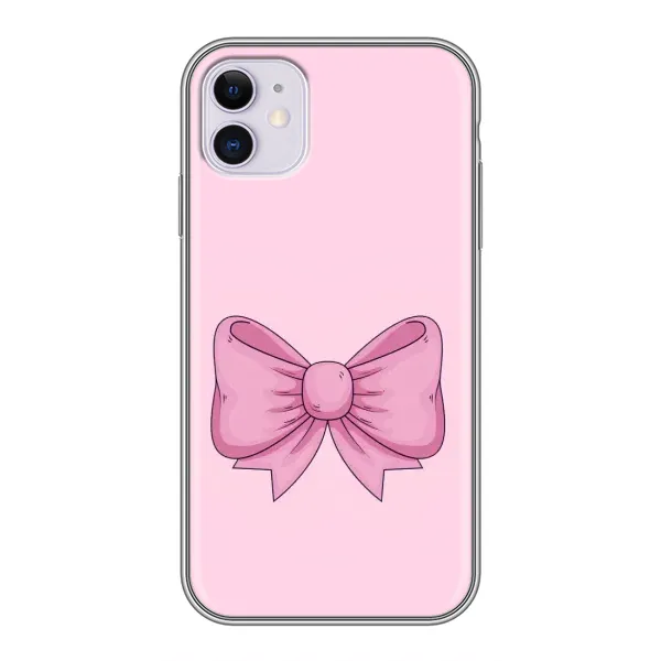 Чехол с рисунком «Розовый бантик» для iPhone 11 Чехол с рисунком «Розовый бантик» для iPhone 11