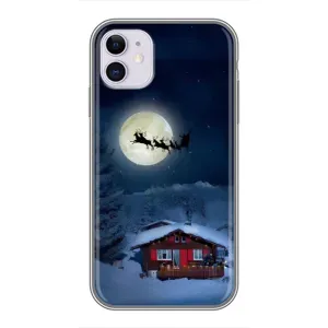 Чехол Санта Клаус для iPhone 11 (Санта)