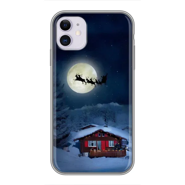 Чехол с рисунком «Санта» для iPhone 11