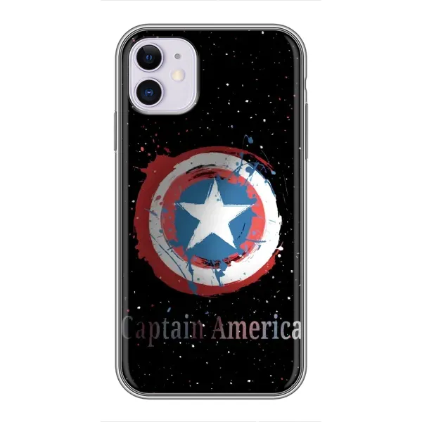 Чехол с рисунком «Щит Капитана» для iPhone 11 Чехол с рисунком «Щит Капитана» для iPhone 11
