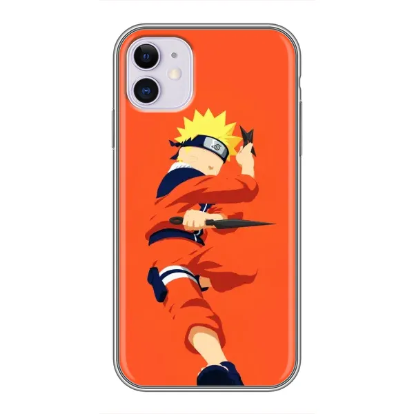 Чехол с рисунком «Силуэт Наруто» для iPhone 11 Чехол с рисунком «Силуэт Наруто» для iPhone 11